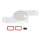 LUTH Premium Profi Parts Fensterreiniger Windkanal Kompatibel mit Ecovacs 201-J001-0050 für Fensterreinigungsroboter