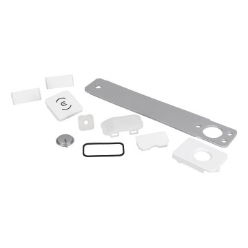 LUTH Premium Profi Parts Griff (GRAU) Kompatibel mit Ecovacs 201-Q002-0018 für Fensterreinigungsroboter