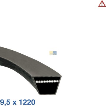 Riemen 9,5x1220 für Waschmaschine  für  CANDY 92130566