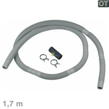 Ablaufschlauch BOSCH 00112068 gerade/gerade 1,7m für Geschirrspüler