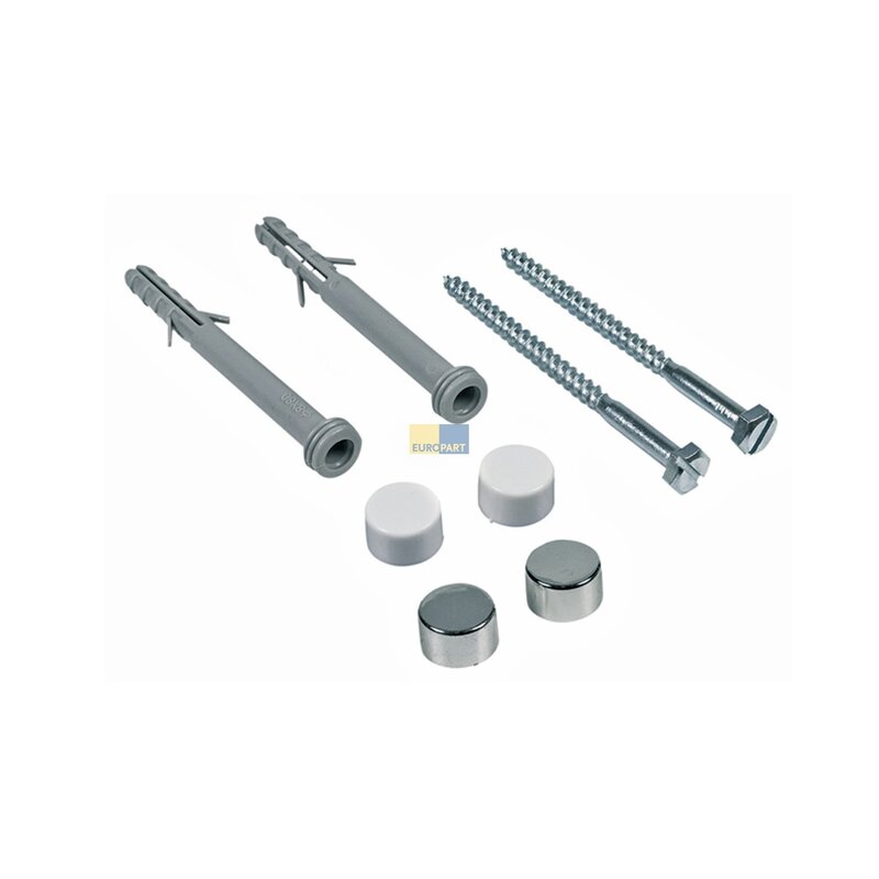 Product Image for Befestigungssatz für Stand-WC weiß chrom 22507 6