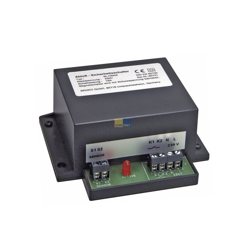 Product Image for Zuluftfensterschaltung Broko 751132 BL100Ki 2,4GHz für Dunstabzugshaube