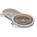 Strahlheizkörper 375mmx195/140mmØ 2100/1750/900W 230V kompatibel für Herd Kochfeld  Bosch Siemens Neff Balay