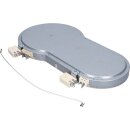 Strahlheizkörper 375mmx195/140mmØ 2100/1750/900W 230V kompatibel für Herd Kochfeld  Bosch Siemens Neff Balay