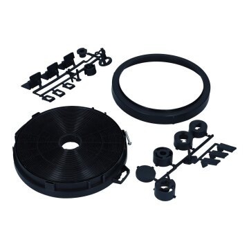 Kohlefilter universal kompatibel mit Elica 210mmØ mit Adapter Zubehör für Dunstabzugshaube