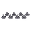 8x Rollen Korbrollen für Geschirrspüler Spülmaschine Unterkorb Geschirrspülrollen universell einsetzbar kompatibel mit AEG Electrolux 50286965004 5028696500/4 50269971003