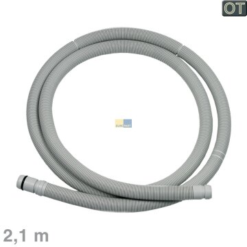 Bosch Siemens Hausgeräte Ablaufschlauch gerade/gerade 22/22mmØ 2,1m