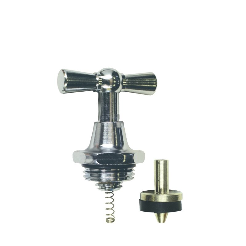 Product Image for Knebel 1/2" kpl., Zweiflügelgriff mit Rückflussverhinderer für Sanitär-Armaturen