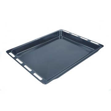 Bosch Siemens Backblech hoch SIEMENS 00435847 465x375x42mm Universalpfanne emailliert für Backofen