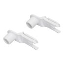 Bosch Siemens 2x Lager Gefrierfachklappe Halter Gefrierschrank 00603659 603659