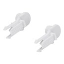 Bosch Siemens 2x Lager Gefrierfachklappe Halter Gefrierschrank 00603659 603659