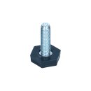 Bosch Siemens Hausgeräte Gerätefuß 00622591 Original mit M8 Gewinde für Kühlschrank Gefrierschrank