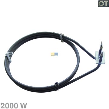 Zanussi Heizelement Heißluftheizung Backer für Backofen Herd 397012301/8